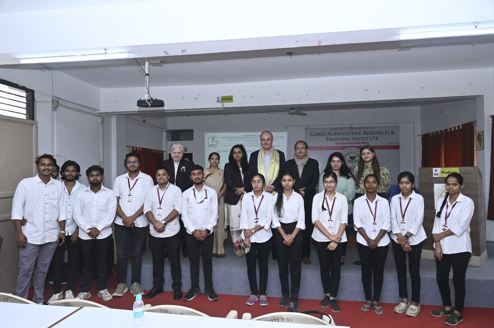French guests at GARTI campus