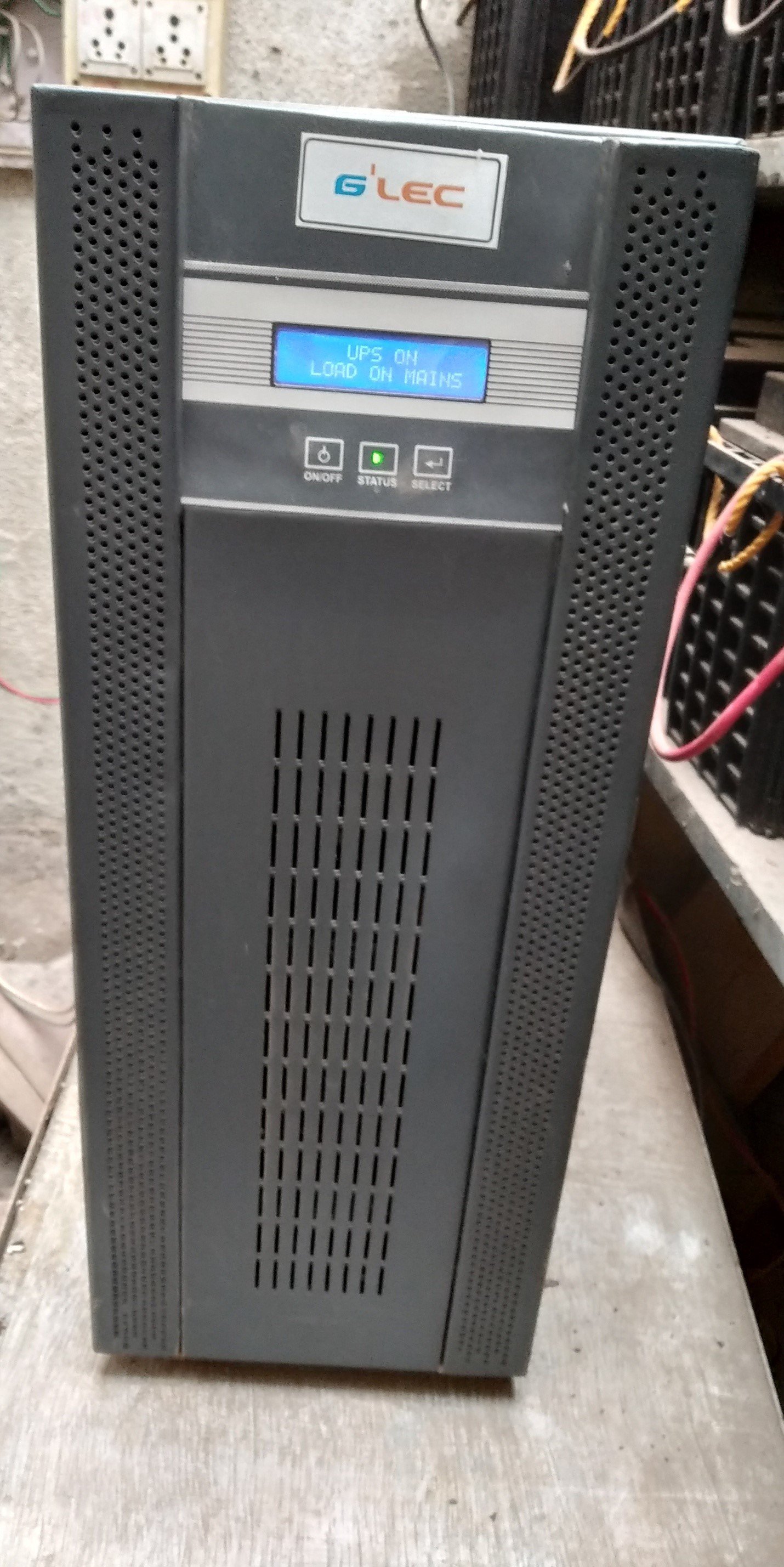 Main generator unit providing backup power for the entire campus