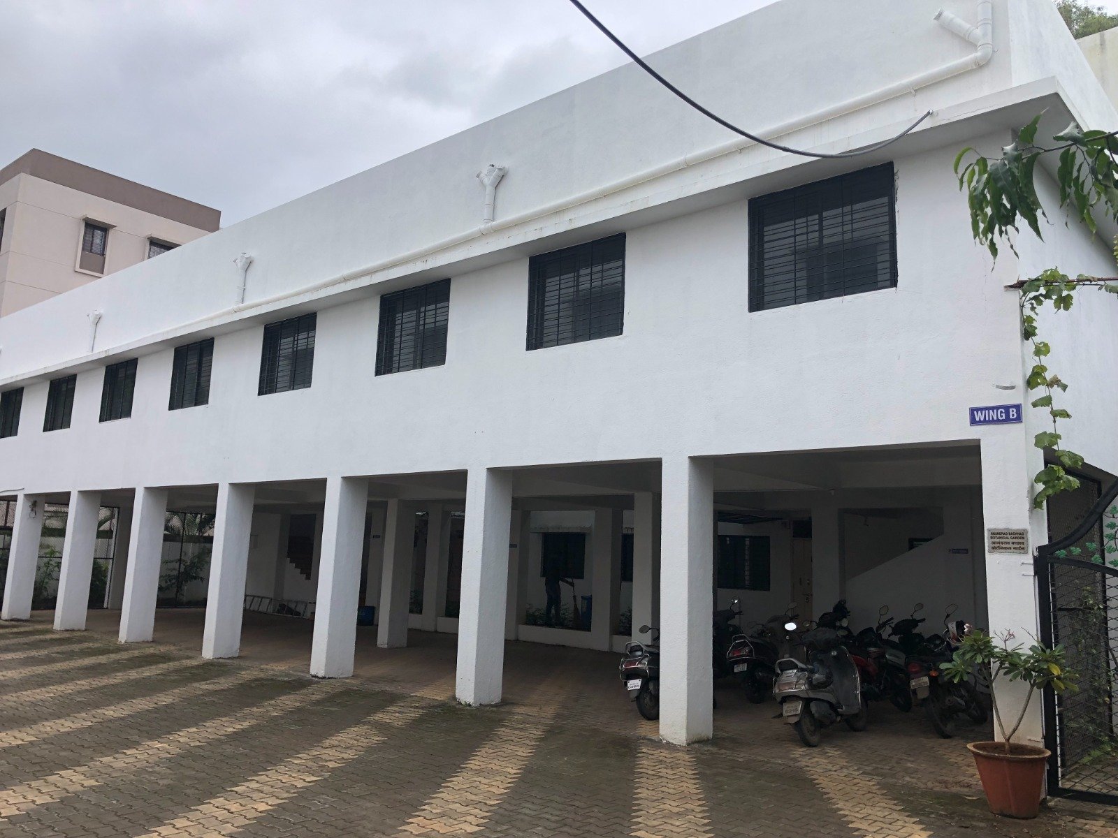 Library building with modern design and extensive reading facilities